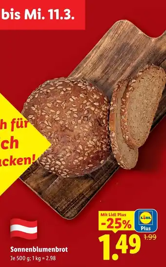 Lidl Sonnenblumenbrot Angebot