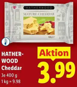 Lidl Hatherwood cheddar Angebot