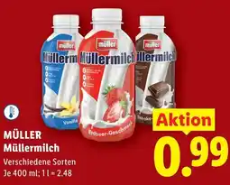 Lidl Müller müllermilch Angebot