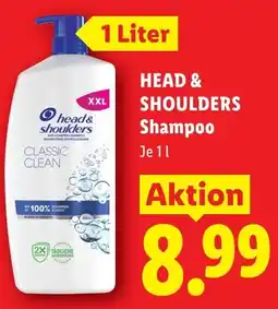 Lidl Head & shoulders shampoo Angebot