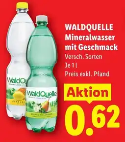 Lidl Waldquelle mineralwasser mit Geschmack Angebot