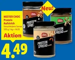 Lidl Mister choc Protein Aufstrich Angebot
