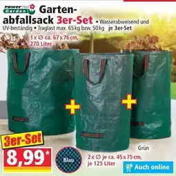 Norma Gartenabfallsack 3er-Set Angebot