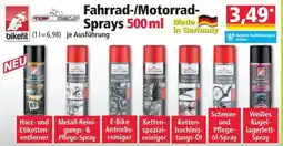 Norma Fahrrad Motorrad Sprays Angebot