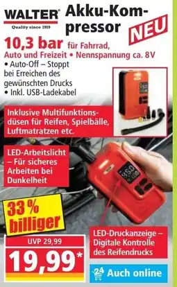 Norma Walter akku kompressor Angebot