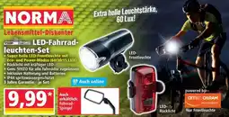 Norma LED-Fahrradleuchten Set Angebot