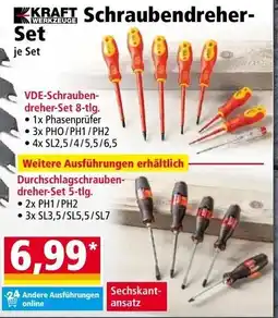 Norma Schraubendreher Set Angebot