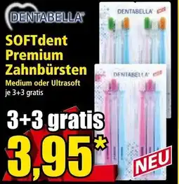 Norma Softdent premium zahnbürsten Angebot