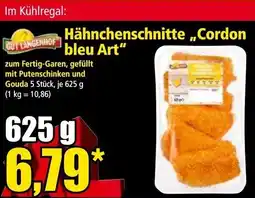 Norma Hähnchenschnitte Cordon bleu Art Angebot