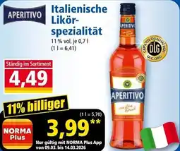 Norma Italienische Likör spezialität Angebot