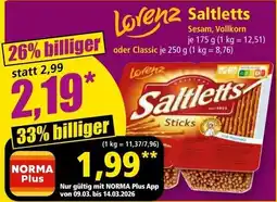 Norma Lorenz Saltletts Angebot