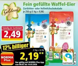 Norma Fein gefüllte Waffel Eier Angebot