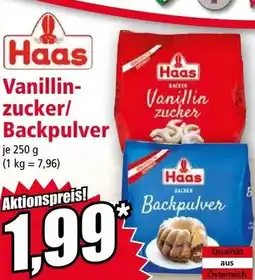 Norma Vanillinzucker Backpulver Angebot