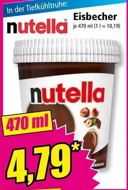 Norma Nutella Eisbecher Angebot