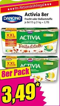Norma Danone activia 8er Angebot