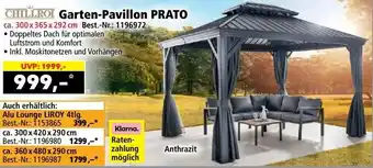 Norma Garten Pavillon PRATO Angebot