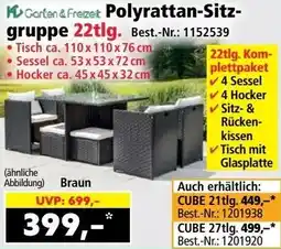 Norma Polyrattan Sitzgruppe Angebot