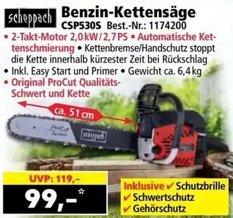 Norma Benzin Kettensäge Angebot