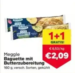 MPreis Meggle Baguette mit Butterzubereitung Angebot