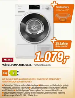 Expert Miele wärmepumpentrockner Angebot