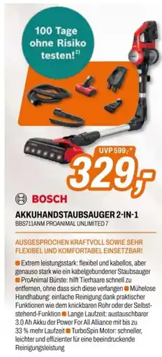 Expert Bosch akkuhandstaubsauger 2-in-1 Angebot