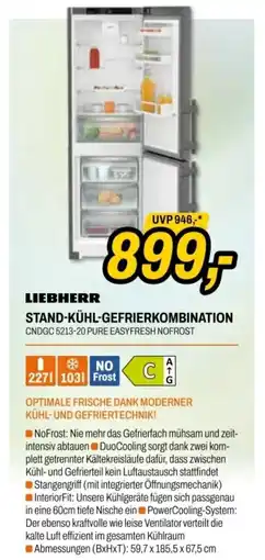 Expert Liebherr stand kühl gefrierkombination Angebot