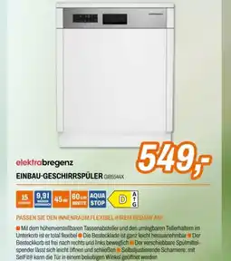 Expert Elektrabregenz einbau geschirrspüler Angebot