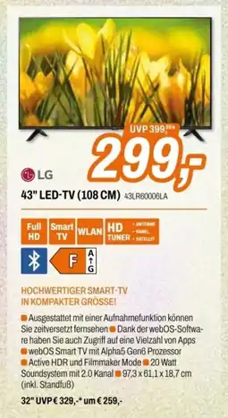 Expert LG 43" LED-TV Angebot