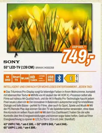 SONY 55" LED-TV