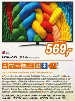Expert LG 65" NANO-TV Angebot