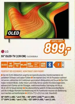 Expert LG 55" OLED-TV Angebot