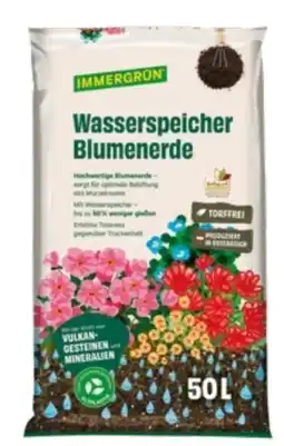 Lagerhaus Immergrün Wasserspeichernde Blumenerde Torffrei Angebot