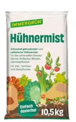 Lagerhaus Immergrün Hühnermist Angebot