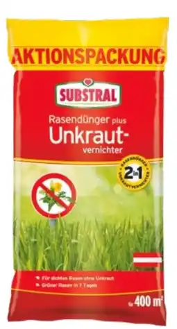 Lagerhaus Substral Rasendünger plus Unkrautvernichter Angebot