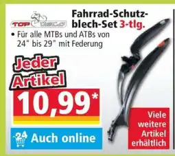 Norma Fahrrad-Schutzblech-Set 3-tlg Angebot