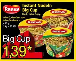 Norma Instant Nudeln Big Cup Angebot