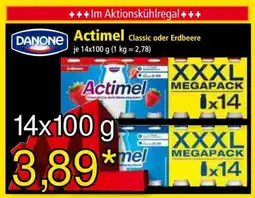 Norma Actimel Classic oder Erdbeere Angebot