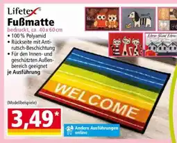 Norma Lifetex Fußmatte Angebot