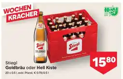 MPreis Stiegl Goldbräu oder Hell Kiste Angebot