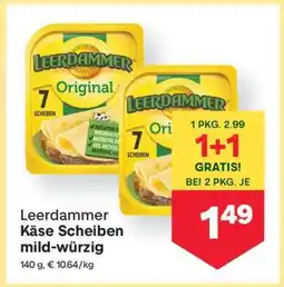 MPreis Leerdammer Käse Scheiben Angebot