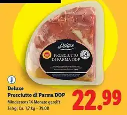 Lidl Deluxe Prosciutto di Parma DOP Angebot