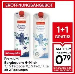Maximarkt Premium Bergbauern H-Milch Angebot
