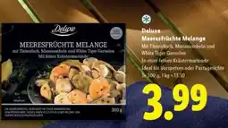 Lidl Deluxe Meeresfrüchte Melange Angebot