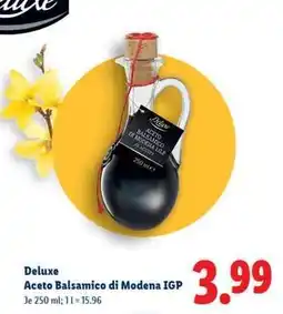 Lidl Deluxe Aceto Balsamico di Modena IGP Angebot