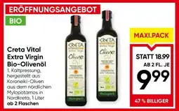 Maximarkt Creta Vital Extra Virgin Bio-Olivenöl Angebot
