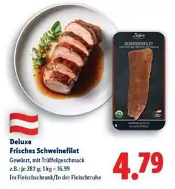 Lidl Deluxe Frisches Schweinefilet Angebot