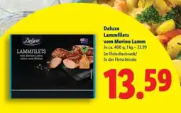 Lidl Deluxe Lammfilets vom Merino Lamm Angebot