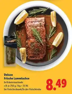 Lidl Deluxe Frische Lammlachse Angebot