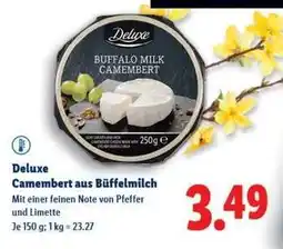 Lidl Deluxe Camembert aus Büffelmilch Angebot
