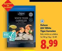 Lidl Deluxe ASC White Tiger Garnelen Angebot
